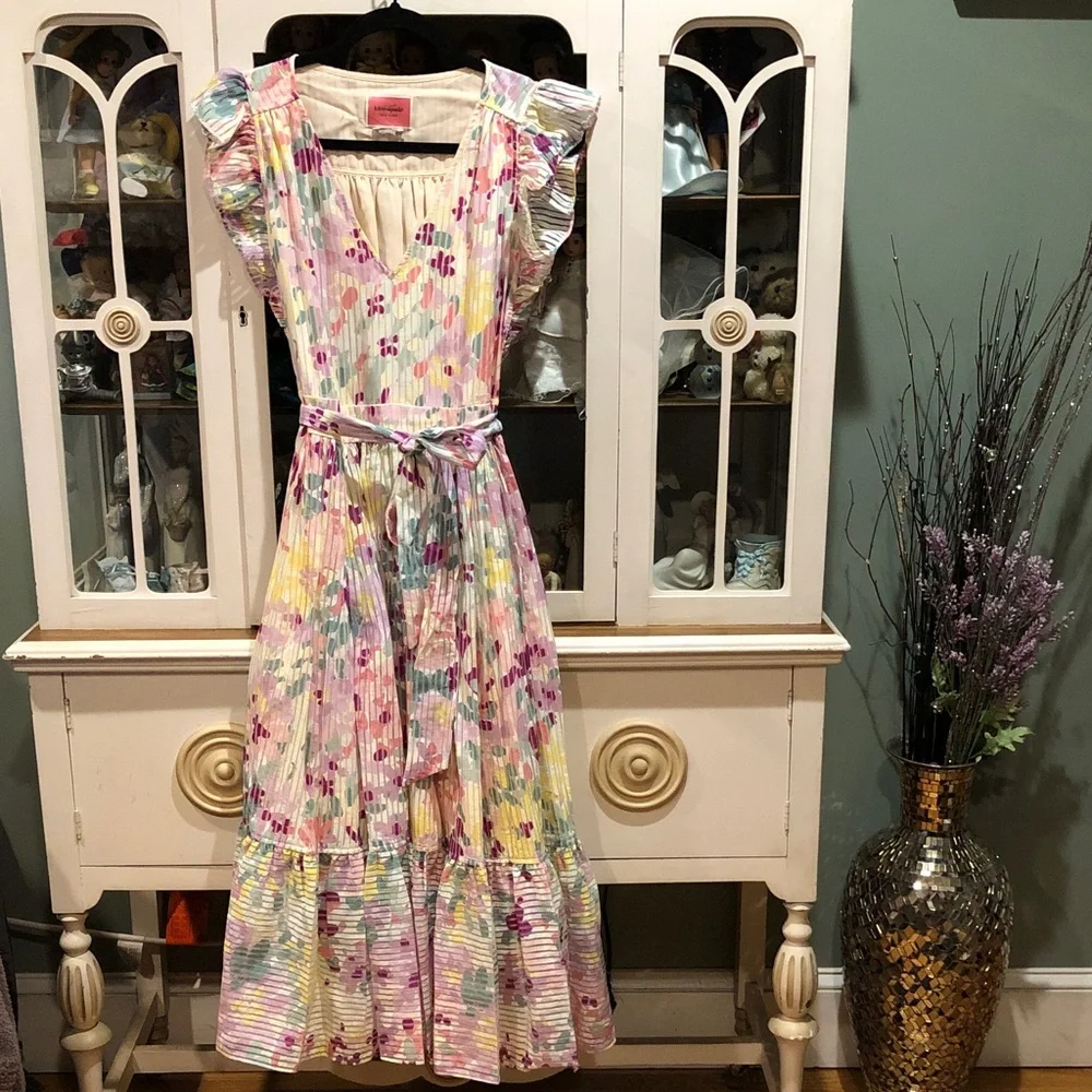 Authentic NWOT kate spade Pastel Floral Dress